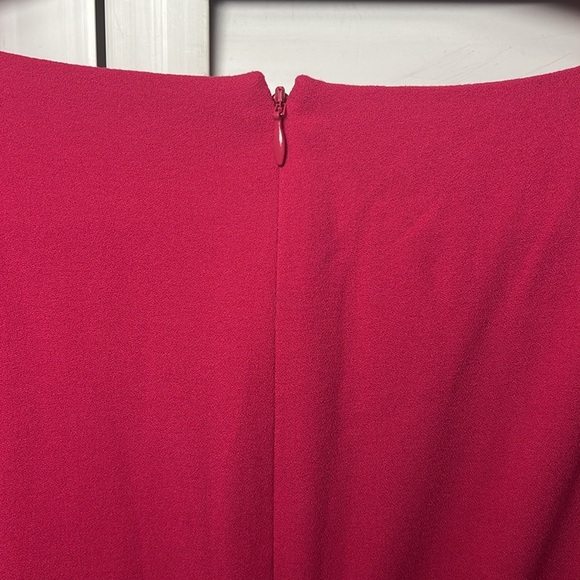 Talbots 3/4 Bell Sleeve Lined Sheath Dress Size 4 Hot Pink - Picture 10 of 10